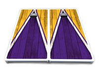 Team Color Triangle Cornhole Boards - All Weather Series