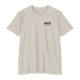 NICE Throw Shop Unisex Tee Black Logo – Multiple Colors