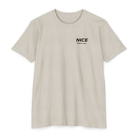 NICE Throw Shop Unisex Tee Black Logo – Multiple Colors
