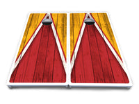 Team Color Triangle Cornhole Boards - All Weather Series