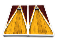 Team Color Triangle Cornhole Boards - All Weather Series