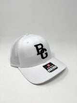 BG Cornhole White 112 Trucker Hat - Colored Embroidery - RICHARDSON
