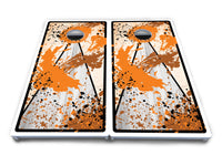 Paint Splatter Cornhole Boards - All Weather Series