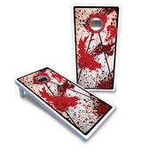 Paint Splatter Cornhole Boards - All Weather Series