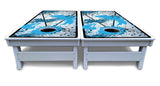 Paint Splatter Cornhole Boards - All Weather Series