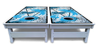 Paint Splatter Cornhole Boards - All Weather Series