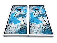 Paint Splatter Cornhole Boards - All Weather Series