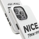 NICE Throw Shop Magnetic iPhone Case – Durable MagSafe® Cover (Supports Multiple Models)