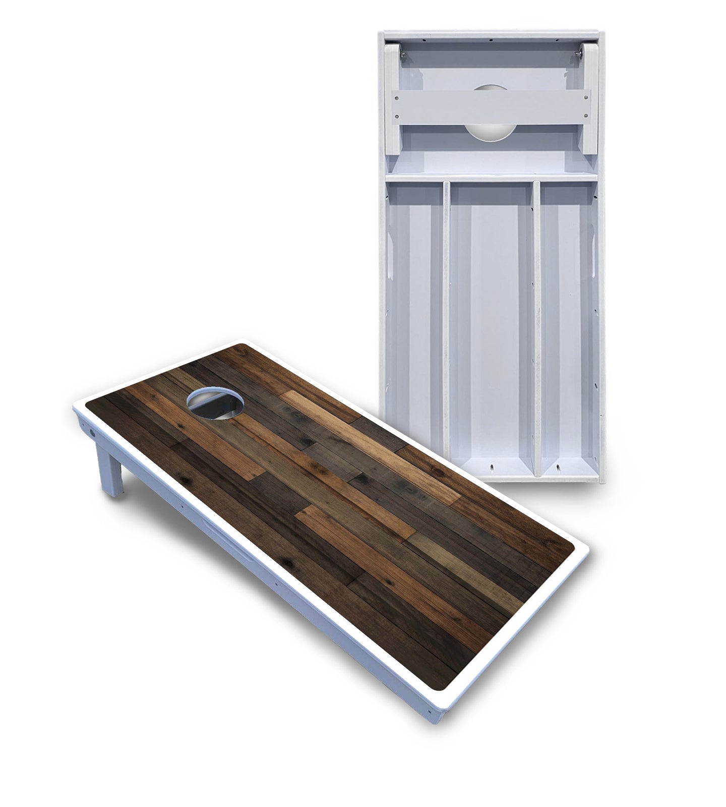 Wood Panels Cornhole Boards - All Weather Series