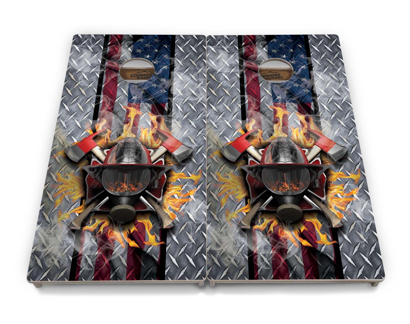 Firefighter Cornhole Boards - Professional Tournament Series