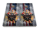 Firefighter Cornhole Boards - Professional Tournament Series