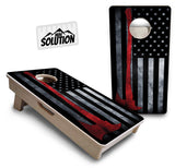 Mini Cornhole Boards - Axe Flag