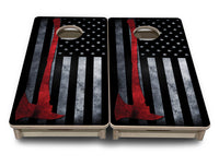 Mini Cornhole Boards - Axe Flag