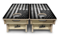 Mini Cornhole Boards - Monochrome Flag