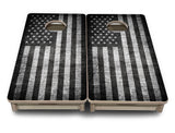 Mini Cornhole Boards - Monochrome Flag