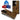 Vacation Cornhole Boards - Burnt Flag