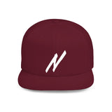 NICE Throw Shop Flat Bill Snapback with N Design – Multiple Colors