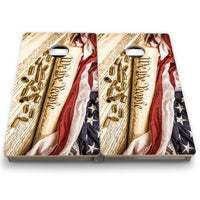 Vacation Cornhole Boards - DTOM & We The People