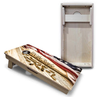 Vacation Cornhole Boards - DTOM & We The People