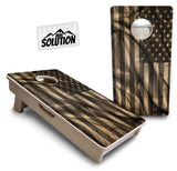 Mini Cornhole Boards - USA Wood Flag