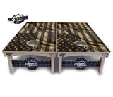 USA Wood Flag Cornhole Boards - Pro Solution Lite Series