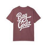 BG Cornhole Large BagGodz Unisex Comfort Colors Tee - Multiple Colors