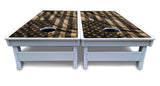 USA Wood Flag Cornhole Boards - All Weather Series