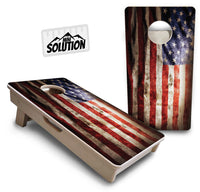 Mini Cornhole Boards - American Flag589