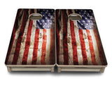 Mini Cornhole Boards - American Flag589