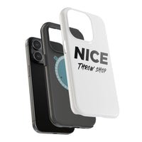 NICE Throw Shop Magnetic iPhone Case – Durable MagSafe® Cover (Supports Multiple Models)
