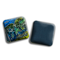 BG Cornhole 2025 BG Wizard 4" Mini Cornhole Bags - “GRAFFITI” - Set of 4 Bags