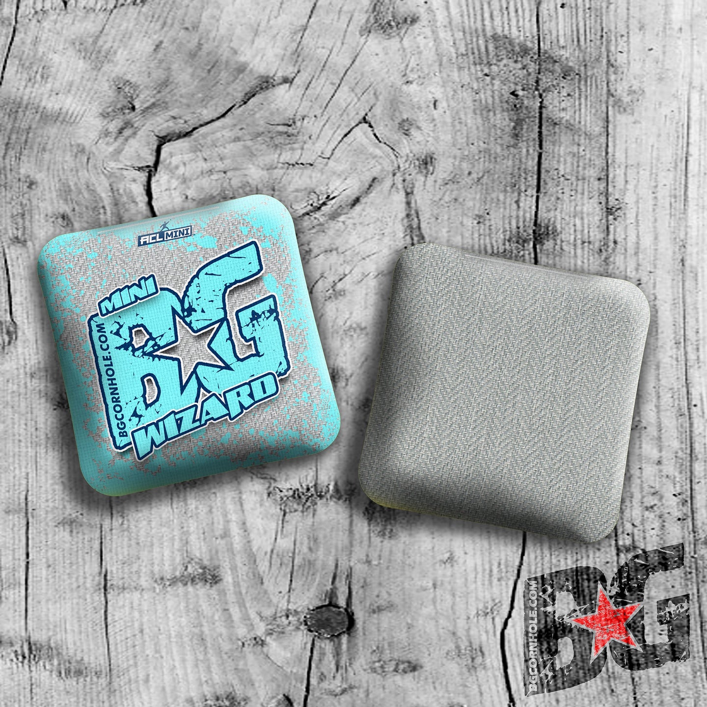 BG Cornhole 2025 BG WIZARD 4" Mini Cornhole Bags - “STANDARD” - Set of 4 Bags