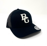 BG Cornhole GLOW BG Logo Trucker Hat - YUPOONG