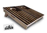 Mini Cornhole Boards - Wood DTOM & Wood Flag