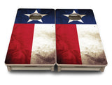 Mini Cornhole Boards - Texas Flag
