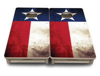 Mini Cornhole Boards - Texas Flag