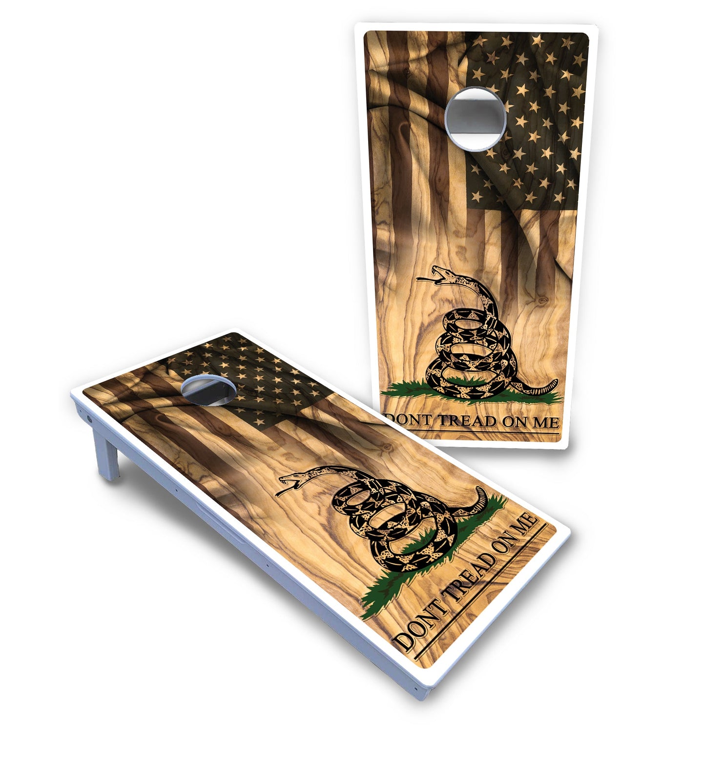 DTOM Flag 3 Cornhole Boards - All Weather Series