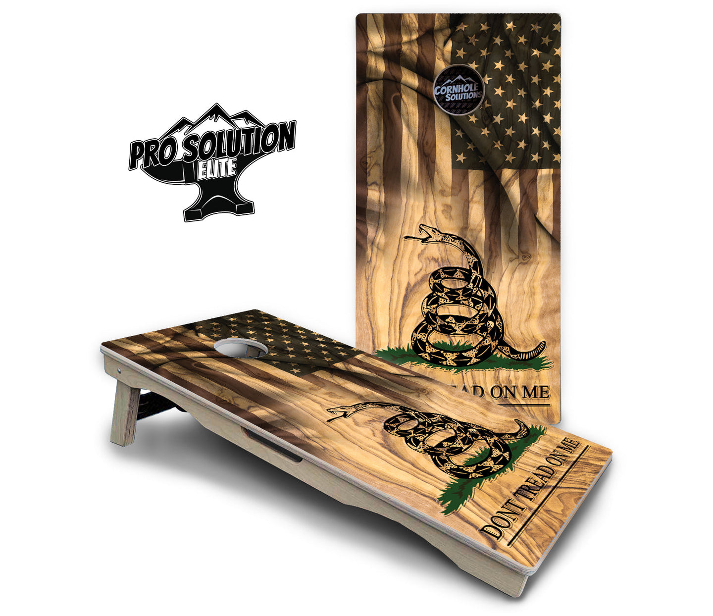 DTOM 3 Cornhole Boards - Pro Solution Elite Series