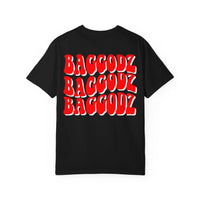 BG Cornhole Red Wavy Badgodz Unisex Tee - Multiple Colors