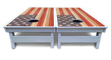 Faded Texas & American Cornhole Boards - All Weather Series