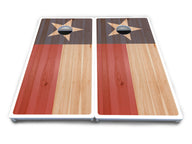Faded Texas & American Cornhole Boards - All Weather Series