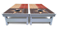 Faded Texas & American Cornhole Boards - All Weather Series