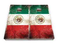 Mexico Flag Cornhole Boards - Professional Tournament Series