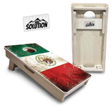 Mini Cornhole Boards - Mexico Flag