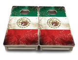 Mini Cornhole Boards - Mexico Flag
