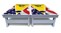 DTOM Yellow Triangle Cornhole Boards - All Weather Series