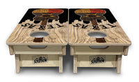 Mini Cornhole Boards - Texas Guitar