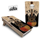 Mini Cornhole Boards - Texas Guitar