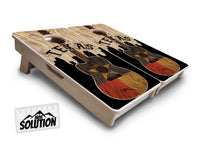 Mini Cornhole Boards - Texas Guitar