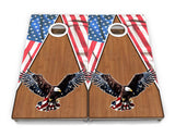 Eagle Triangle Wood Cornhole Boards - Professional Tournament Series